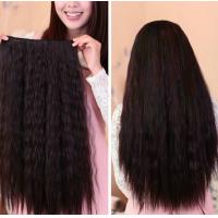 China Queenlike Tangle Free 1B remy clip in hair extension 20 Clips 8 Pieces on sale