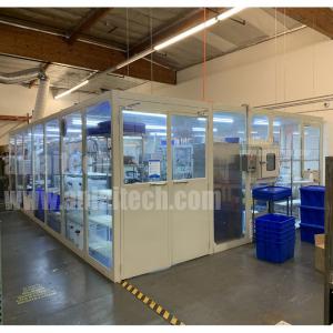Laboratory Modular Clean Booth, Class 100 Soft Wall Used Clean Room for Sale
