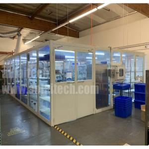 China Plexiglass type clean room Modular class 10000 air shower clean room China wholesale