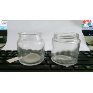 China 100ml clear screw neck glass jar for cosmetics packaging/ Bird's Nest Soup supplier