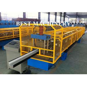 China K Type PPGI Gutter Roll Forming Machine For Take Roof Rainwater supplier