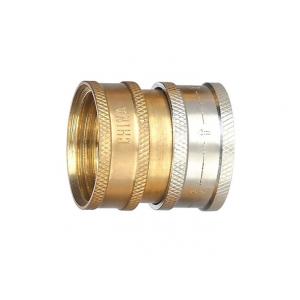 Unvalved Garden Hose Coupler / Swivel Brass Female Coupling For Heavy Duty Service