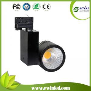 no dark space 6000k cool white COB led track light 30w for cloth shop