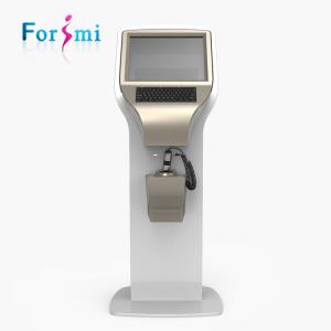 China Newest CD FDA approved potable 19 inch big screen uv light facial skin analysis machine for beauty center use supplier