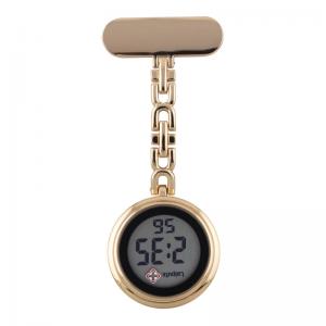 34mm Case Digital Fob Watch Organic Glass Pendant Watches For Nurses