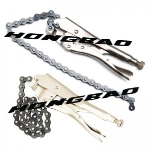 Lock Jaw Clamp Lock Chain Pliers 18 To 30" Chain Filter Wrench Locking Bundle Firm Tight Tool