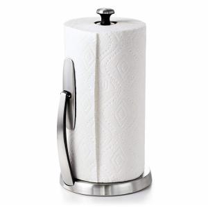 China Stand Up Toilet Paper Holder Easy Toilet Roll Cabinet Siliver Polish Color supplier