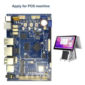China Plaque mère de la machine de commande en libre-service avec démarrage instantané RK3566 CPU et système d'exploitation anti-collision supplier