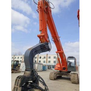 China 33T Sheet Pile Driver Used Hitachi Excavator ZX330-6 560 L Fuel Capacity supplier