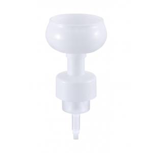 Pompe à savon moussante en plastique colorée de la tête 42mm de pompe de distributeur de savon liquide