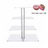China 3 Tier 4 Tier 5 Tier Acrylic Cupcake Stand Display High Strength And Stability wholesale