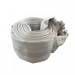 China White Fire Hose Reel And Cabinet Fire Hydrant Hose 10m - 30m Length For Firefighting supplier