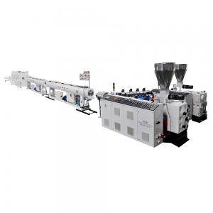China 20mm - 110mm PVC pipe production plant extrusion line with best performance supplier