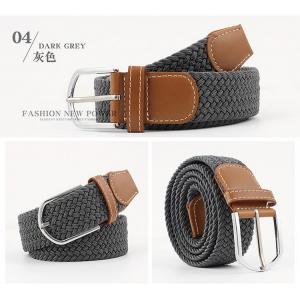 alloy 3.5cm Fabric Web Belt Leather Needle Buckle Belt