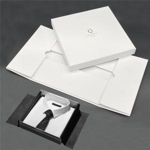 China Custom Printed Logo Clothing Paper Box Packaging For Apparel supplier