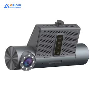 Mini 1/2/3CH 1080P Dash Cam With 4G GPS WiFi Front Cabin Rear Camera Power Source Vehicle Battery Fleet Rideshare Ready
