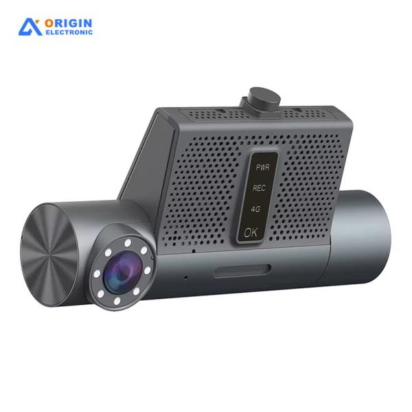 Mini 1/2/3CH 1080P Dash Cam With 4G GPS WiFi Front Cabin Rear Camera Power Source Vehicle Battery Fleet Rideshare Ready