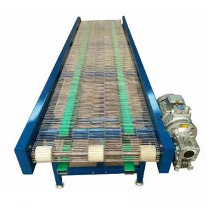 China                  SS304 Stainless Steel Chain Spiral Conveyor Belt / 1m 1.2m 1.5m Wide Metal Balance Weave Wire Mesh Belt Conveyor              supplier