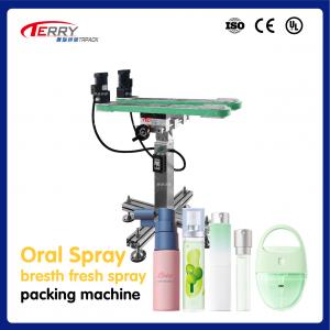 China SUS304 Liquid Spray Bottle Filling Machine 35-40 Bottles / Min supplier