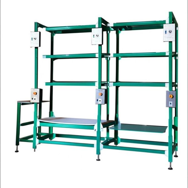 Lean Pipe ESD Workbench L240 W120 H185 CM Video Inspection Provided Tailored for Electronics Testing and Assembly Lines