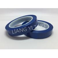 China High Performance Adhesive Polyester Tape , Flame Retardant Blue Insulation Tape on sale