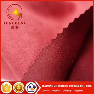 China 145gsm Microfiber suede fabric garment fabric wholesale dress fabric supplier