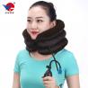 Universal Inflatable Neck Support Brace Flannel Cervical Collar Free Size