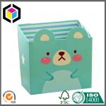 Cute Design Box Color Print Paper Stationery Makeup Cosmetics Desk Mini Carton Box