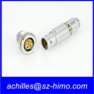 China hot-selling high quality 6 pin electrical Lemo industrial connector male and female terminal wholesale
