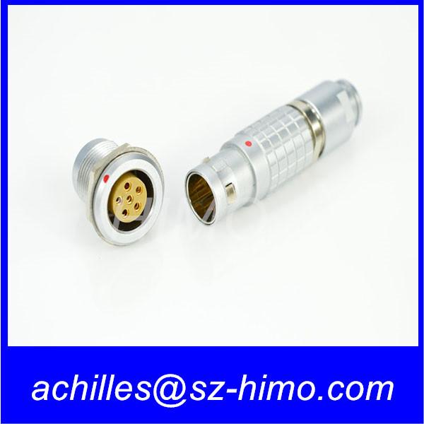 hot-selling high quality 6 pin electrical Lemo industrial connector male and