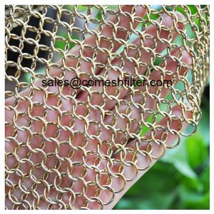 China Stainless Steel Ring 12mm Decorative Wire Mesh supplier