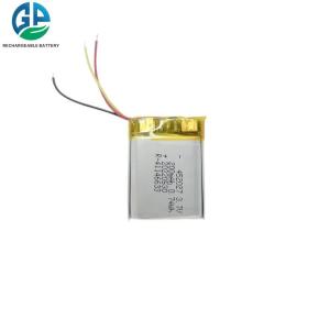 China 452027 3.7v 200mah Rechargeable Lithium Polymer Batteries KC With Wire PCM Connector supplier