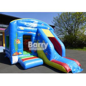 China Nemo Fish Mini Inflatable Combo Jumping Bouncy Castle Slide Combo For Kids supplier