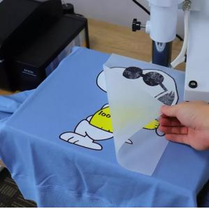 China 100μm Thickness PET Heat Transfer Film For T - Shirt DTF Printing supplier