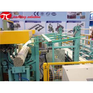 China Straight Plastic PVC Pipe Packing Machine Saving Labor With PLC Control​ supplier