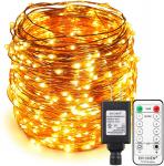 Decor Copper Wire Fairy Lights Plug In DC 3V 40M Length For Patio