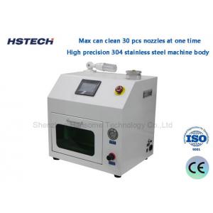 Touch screen 304 Stainless Steel PLC Distributed Control SMT Nozzle Cleaner