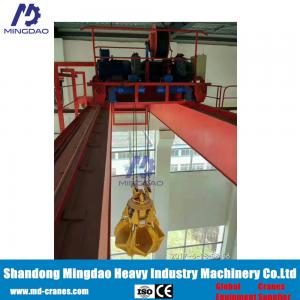 China Factory Direct Supplied Grab Bucket Overhead Crane Manufacturer for Sale supplier