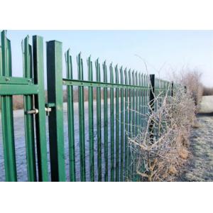 China Hot Dip Galvanized W Type Euro Security Palisade Fencing Highway Protection supplier