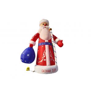 Holiday Oxford cloth christmas inflatable gift bag Santa Claus  for advertising