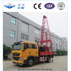 China DPP-300 Truck Mounted Water Well Drilling Rig low speed but high torque speed grade (8 grades) in China supplier