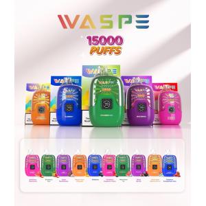 Hassle-Free Nicotine Waspe 15000Puffs Disposable Vape Pen with 650mAh Battery and 5%nic