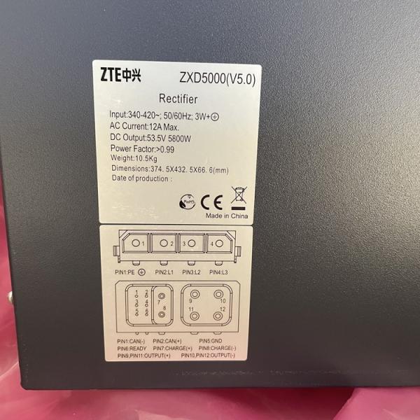 China Módulo Rectificador de Potencia ZTE Telecom ZXD5000 V6.0 48/5000W wholesale
