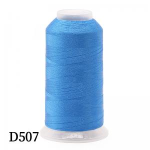 100% Polyester Kangfa Sale Color Silk Sewing Embroidery Thread 120D/2 MERCERIZED