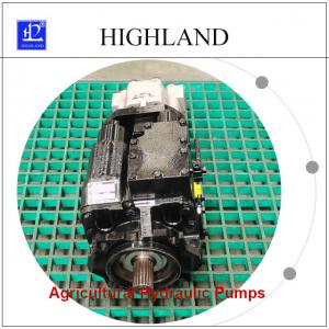 China Big Displacement Agricultural Harvester Hydraulic Tandem Pumps With Gear Pump supplier