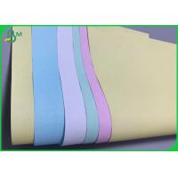 China 55g Jumbo Roll 787mm Carbonless Copy Paper For Making Warehouse Receipt Book on sale