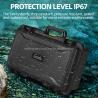 China Moniteur de caméra Drone imperméable à l'eau IP67 Casse dure extérieure personnalisée PP Casse à outils en plastique à mousse et courroie de transport wholesale