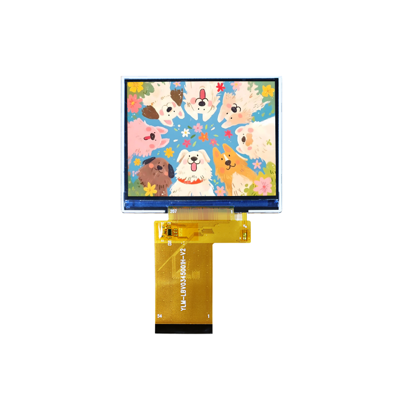 China 3.5インチTFT LCDディスプレイモジュール IC NV3052C 640x480解像度 RGB TFT LCD supplier