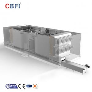 China Big Capacity Meat Fish Double Spiral Quick Freezer 200kg/h supplier