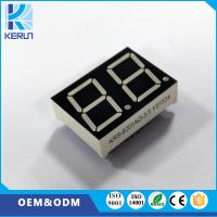 China 20.4mm 0.8 Inch Common Cathode 7 Segment Display 2 Digit Led Display on sale